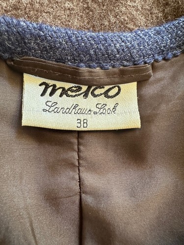 meico Landhaus Look👗🩳TRACHTEN👗🩳JACKE👗🩳STICKEREI👗🩳WOLLE👗🩳GR.38👗🩳 - Bild 6 von 6
