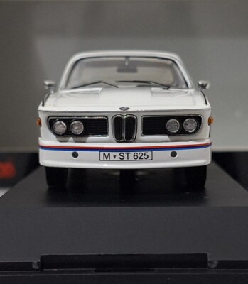 BMW 3.0 CSL White 1973 Race Version 1:43 Schuco 02197 Limited