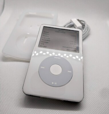 Apple iPod Classic - 5th gen, white (refurb, 3000mah battery