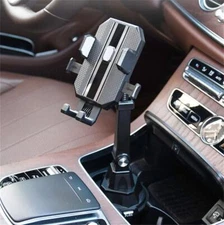 For Car Truck  Cell Phone Mount Car Water Cup Holder Bracket Height Adjustable