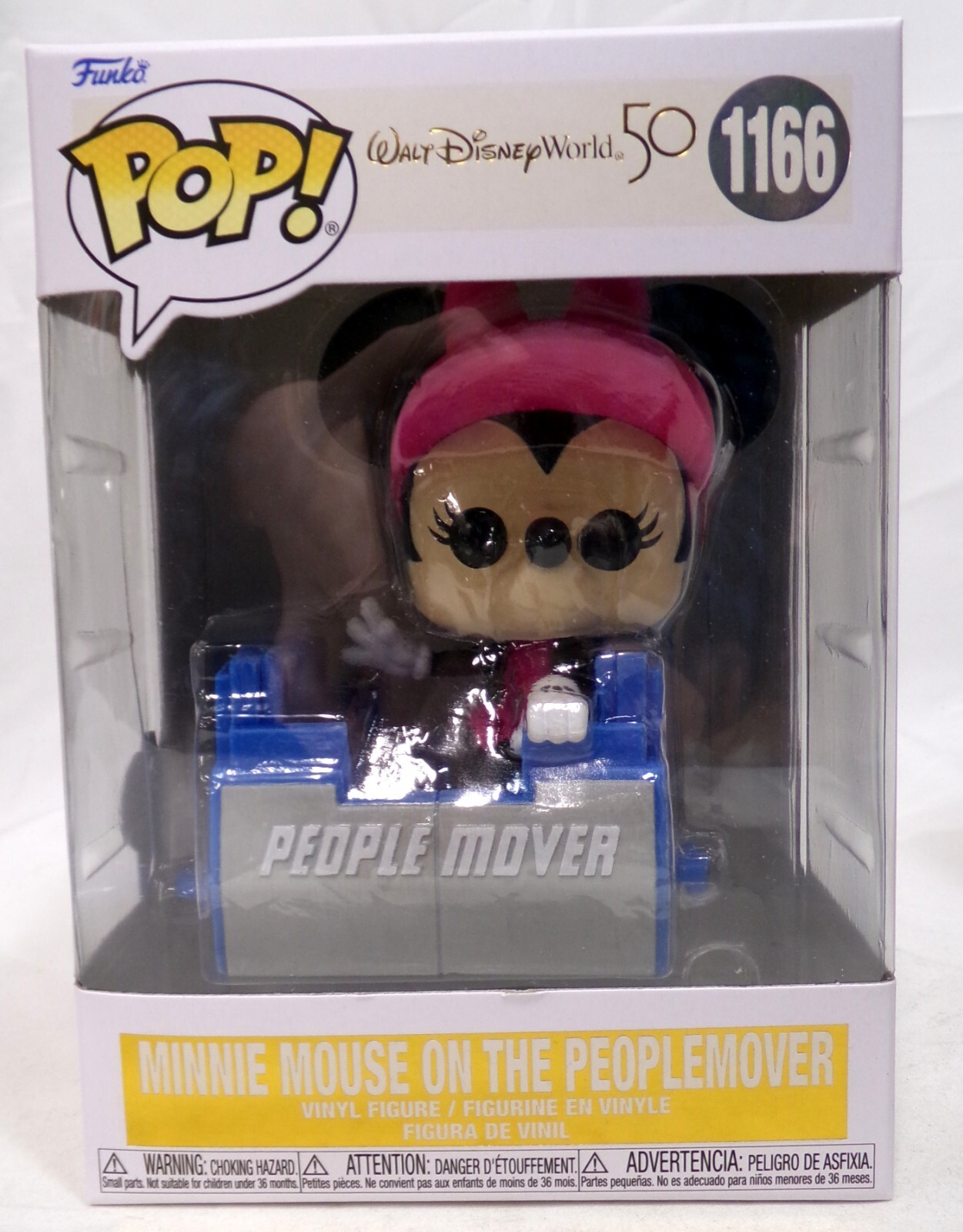 Sale Funko Pop! Disney World 50Th 1166 Minnie Mouse On The Peoplemover Vinyl Figure