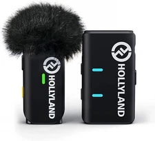 Hollyland Lark M1 Wireless Lavalier Microphone, Noise Cancellation650ft, 1TX+1RX