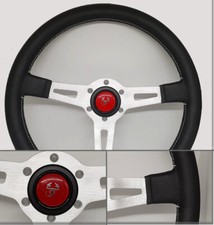 AUTOBIANCHI A112 ABARTH - Lederlenkrad gray 35CM