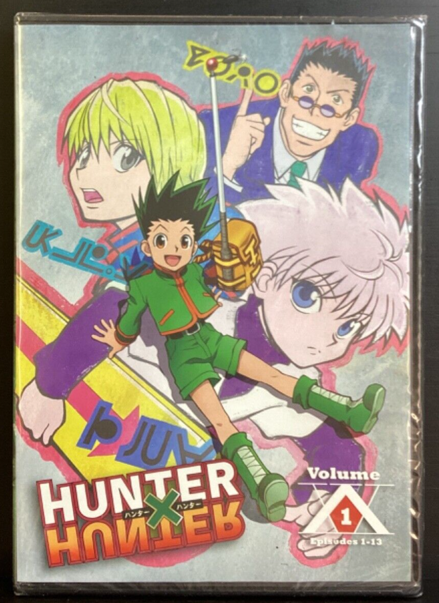 Hunter X Hunter Volume 1 Episodes 1-13 DVD 2 Disk Set Rated TV-14