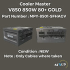 Cooler Master V850 850W 80+ Gold Fully Modular SFX Power Supply *NO CABLES*