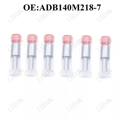 6Pcs Fuel Injector Nozzle ADB140M218-7 NBM771213 For Leyland EO402 NAJ1147Y05.