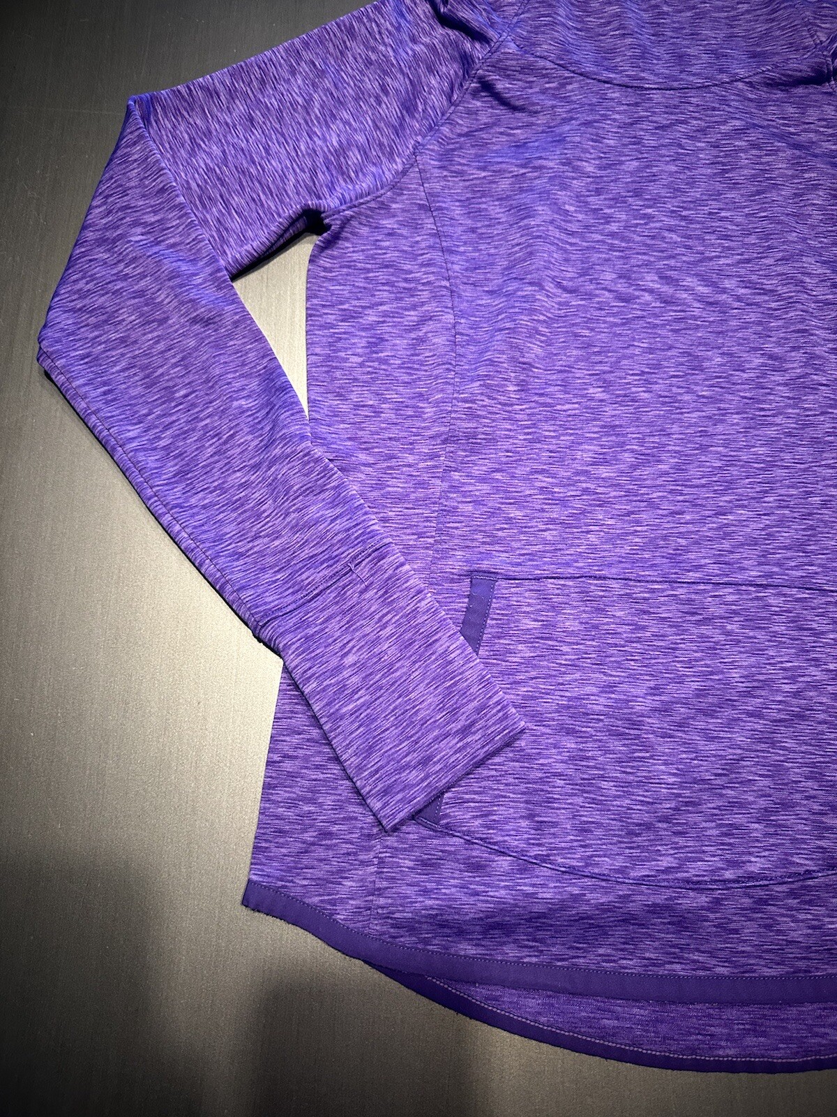 Athleta Tranquility Space Dye Pull Over Hoodie w/… - image 3