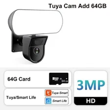 WiFi Camera 10W Garden Wall Lamp Security Cameras Outdoor IP65 Sensor Light