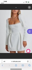 White Wedding Reception Dress