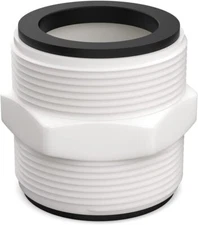 Pool Hose Connector Replacement for Intex & Coleman,1.5 inch 1Pack, White 