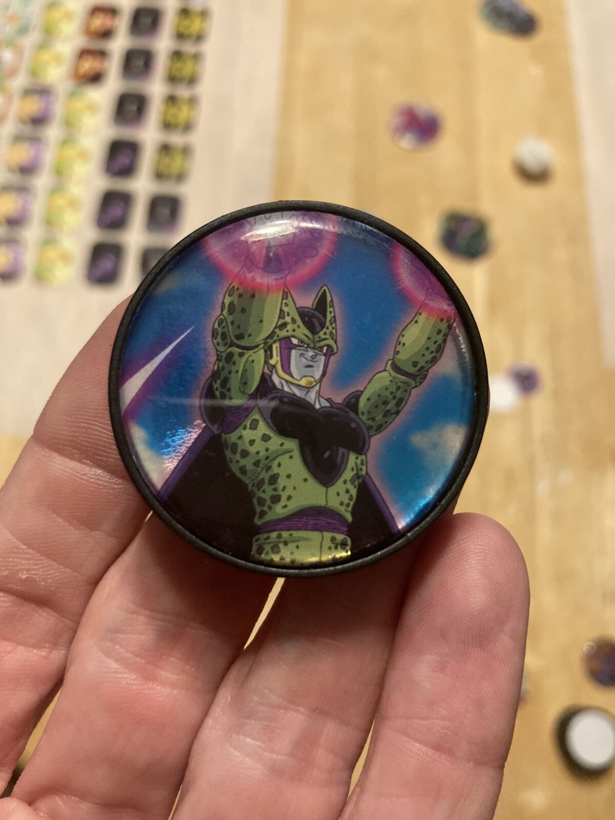 Dragon Ball Z Cell Popsocket Collapsible Grip & Stand for Phones and Tablets-image