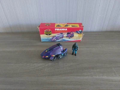 MASK Piranha complet d'origine + sa boite seule Moto violette M.A.S.K Venom - Photo 1/4