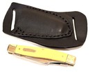 Horizontal Leather Knife Case For A Variety Of Knives Black   — photo 2