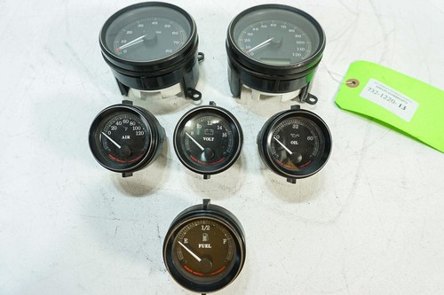 11 Harley Electra Ultra Touring Tacho Speedo Fuel Volt Oil Air Gauges 33K 1220 - Picture 6 of 24