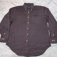 Lauren Ralph Lauren Shirt Mens 16.5 Check Pocket Classic Fit Non Iron 34 35