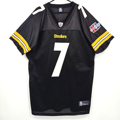 #ad Reebok NFL Super Bowl XL Pittsburgh Steelers Ben Roethlisberger Jersey Size 50 $49.99