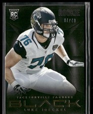 2013 Panini Black #160 Luke Joeckel Gold #/49