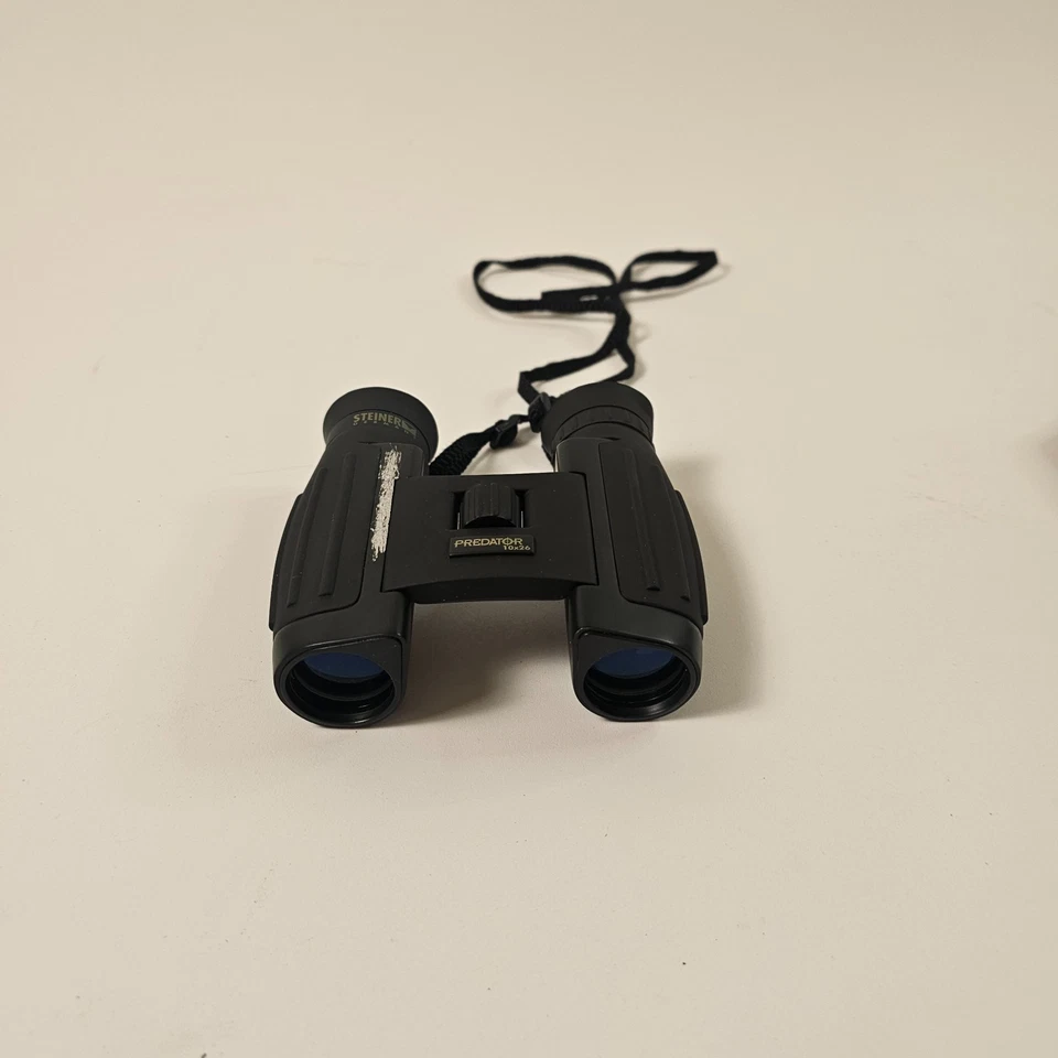 Steiner Germany Binoculars - Green Predator 10x26 With Black Case - Image 2 of 4