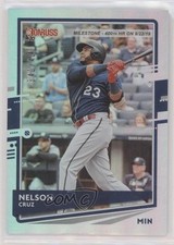 2020 Panini Donruss Milestone Stat Line 340/400 Nelson Cruz #113 0it8