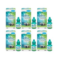 6x OPTIVE FUSION 10ml Lubrificante Allergan Collirio per Occhi Secchi - SPEDIZIONE GRATUITA