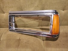 1980-1985 Chevy Chevrolet Caprice Impala Driver Left Headlight Bezel Chrome Trim 1980-1985 Chevy Chevrolet Caprice Impala Driver Left Headlight Bezel Chrome Trim