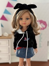 Paola Reina Carla Puppe 32 Kleine Fashionista Blonden Lockigen Haare Neu