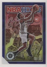 2019 Panini NBA Hoops Premium Stock Get Out the Way Purple John Collins #8 0jq8