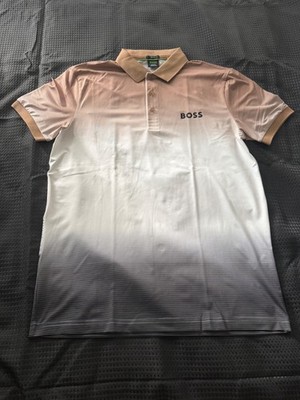 BOSS Men's Patteo MB 10 x Matteo Berrettini Stretch Jersey Polo Shirt - medium