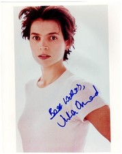 Julia Ormond Signed Autographed 8x10 Short Hair Photo