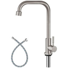 Aolemi Cold Only Water Kitchen Faucet Commercial Bar Tap Single Lever Handle ...