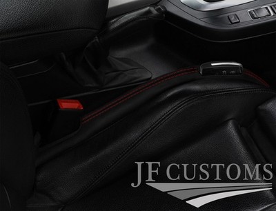 D RED STITCH LEATHER 2X CAR KEY HOLDER PROTECTOR FOR SAAB 93 9-3 2003-2012