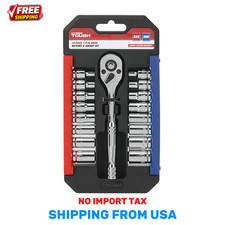 Hyper Tough 19 Piece 14 Drive Ratchet & Socke...