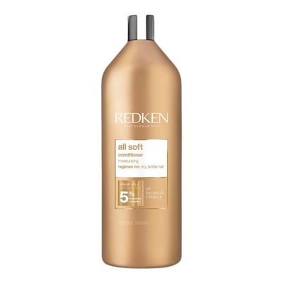 Redken All Soft Conditioner 33.8oz Deep Moisture for Dry/Brittle Hair 2503858