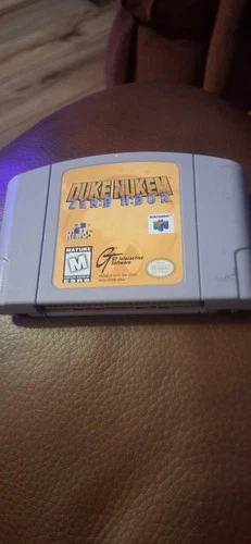 Duke Nukem Zero Hour Nintendo 64 N64 Authentic Game Cartridge