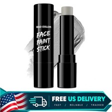 Grey Face Body Paint Stick - Waterproof, Hypoallergenic, Halloween SFX Makeup