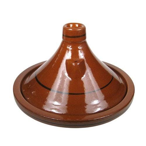 Vintage Moroccan Tagine Pot Handmade Clay Cookware Kitchen Decor Ceramic