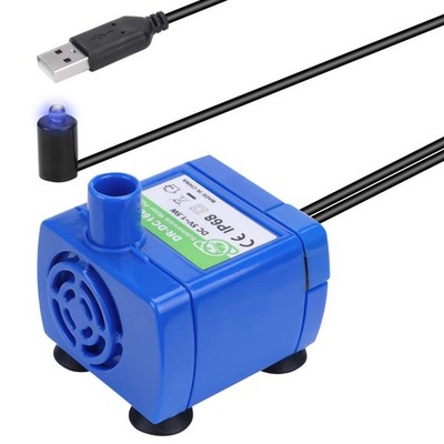 Cat Water Fountain Pump, Replacement Pump for Round, Cubic and Crystal Cat Wa...