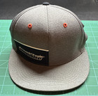 Harley Davidson Screamin' Eagle Performance Gray Flat Brim Hat Cap L/XL Elastic