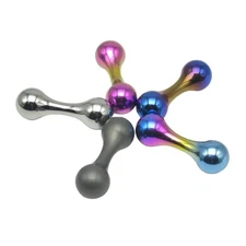 Titanium Worry Bead Begleri Finger Skill Paracord Stress Knucklebone Fidget Toys