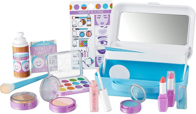Love Your Look Pretend Makeup Kit Play Set   16 Pieces for Mess-Free Pretend Pla