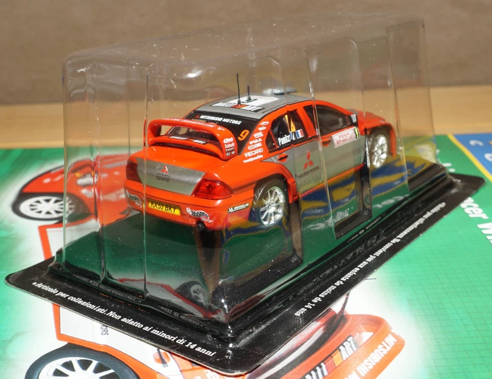 Mitsubishi Lancer Wrc Rally Monte Carlo Deagostini 1:43 Modellismo 1/43 auto - Immagine 3 di 4