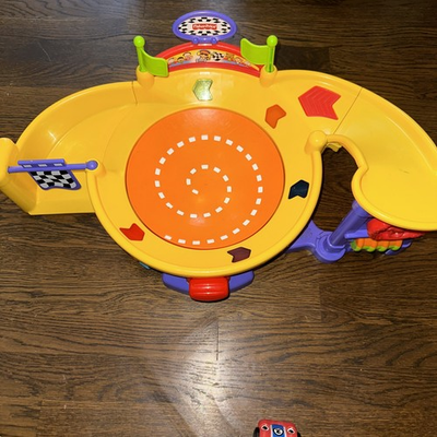 #ad Fisher Price Lil Zoomers Spinnin#x27; Sounds Speedway T5123 WATCH VIDEO Works $75.00