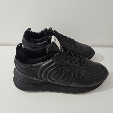 iceberg low men new sneakers full natural fur...