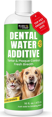 #ad Dog Breath Freshener – Enzymatic Dog Dental Water Additive for Teeth Claning – F $11.89