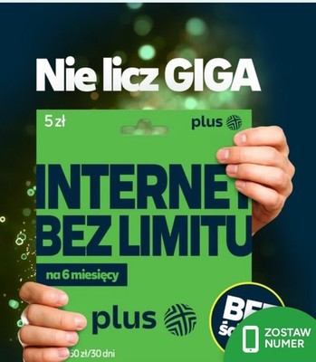 Plus PL +48 Poland Prepaid SIM Card PLN 5 EU Roaming