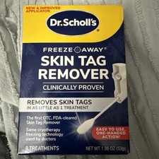 Dr. Scholl's Freeze Away Skin Tag Remover 8 Treatments Exp 2027 
