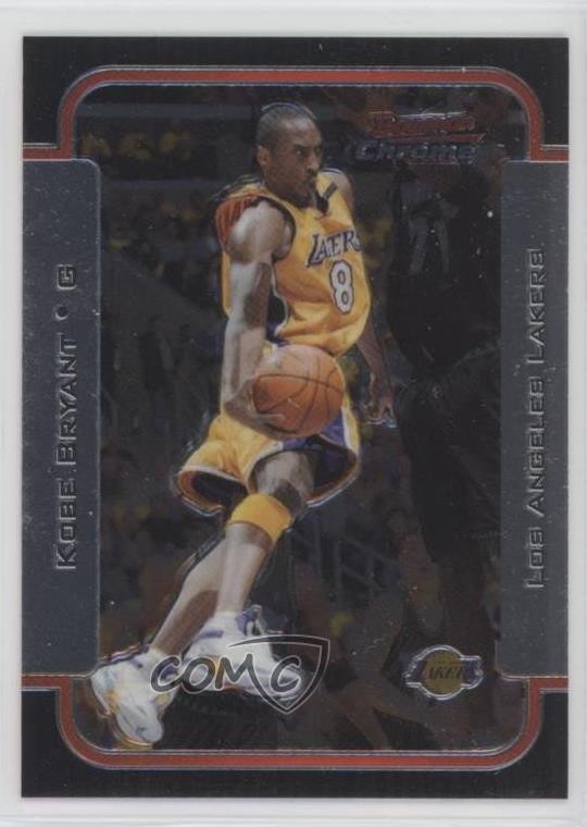 2003-04 Bowman Rookies & Stars Chrome Kobe Bryant #100 HOF 0a2