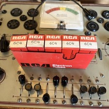 NOS NIB RCA 6C4 EC90 CV133 Tested 76 On HealthKit TC-2 Checker Selling Per Tube