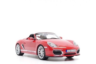 GT Spirit 1:18 Porsche Boxster Spyder (987.2) in Guards Red