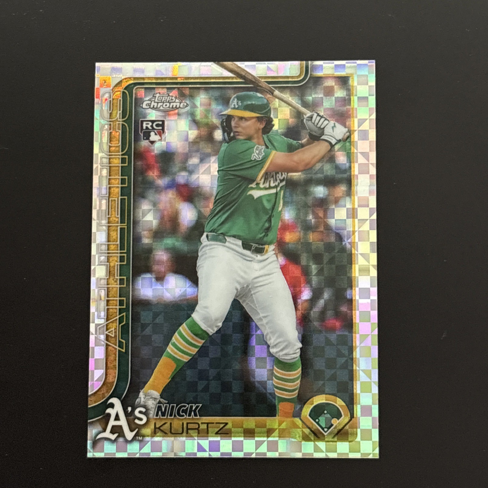 2025 Topps Chrome Update Series - Nick Kurtz #USC178 X-Fractor (RC)SUPER CLEAN